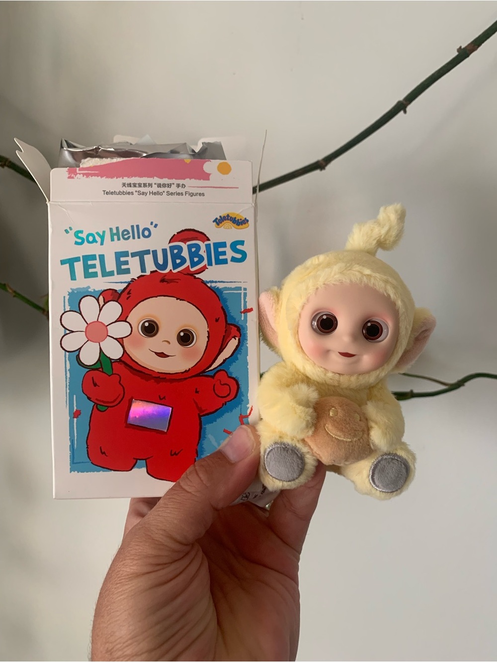 Say Hello Teletubbies Plush Laa Laas Cheese Toast